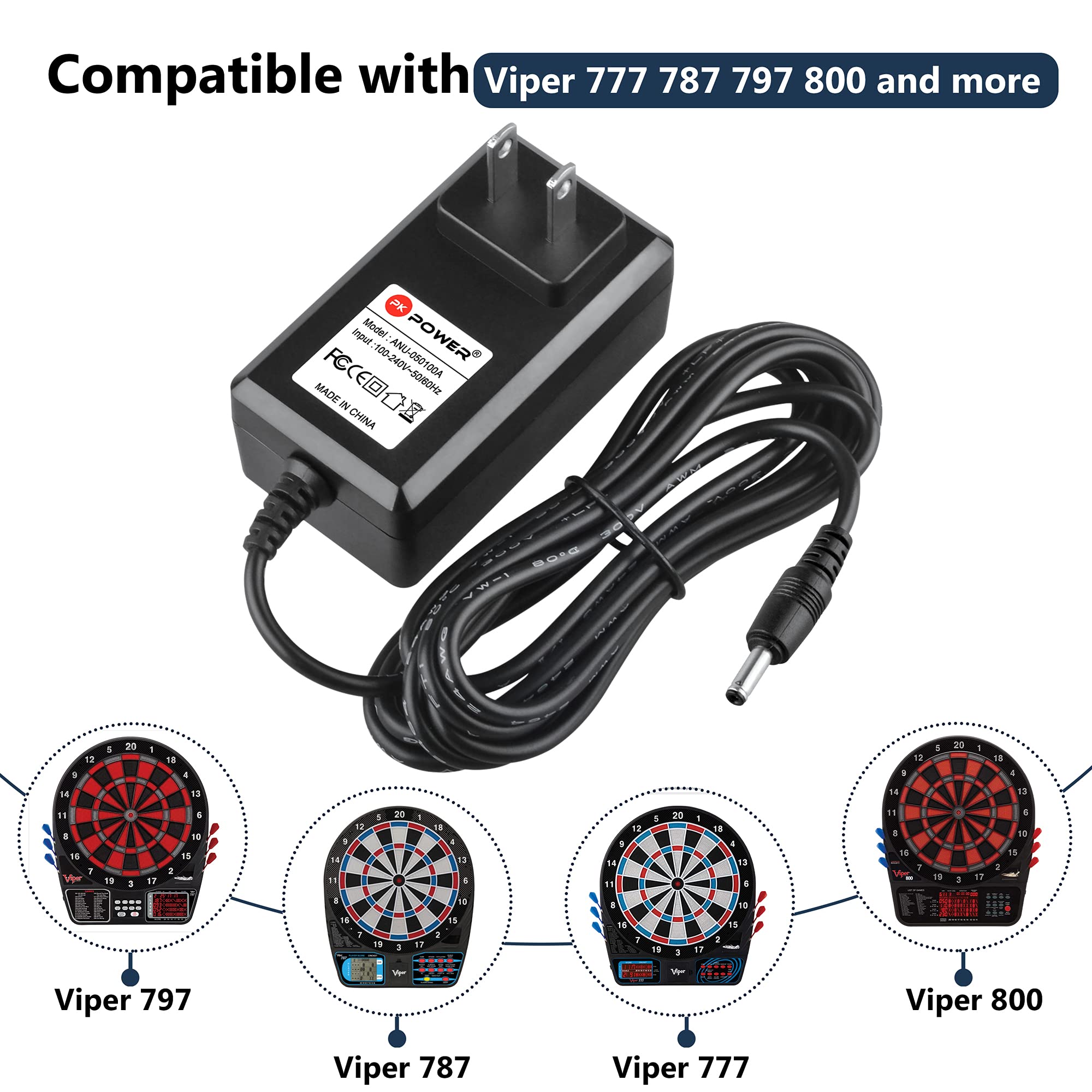 Amazon.com: PKPOWER 5V AC Adapter for Viper 777 787 797 800 770